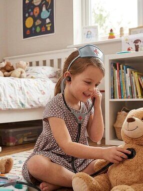 Kids' Toy Stethoscope - Realistic Plastic Prop for Doctor & Nurse Pretend Play